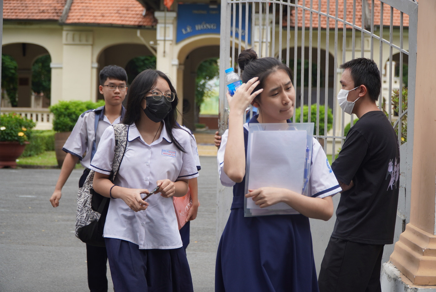 Học sinh thi vào lớp 10 tại TPHCM. Ảnh: Nhàn Lê Học sinh thi vào lớp 10 tại TPHCM. Ảnh: Nhàn Lê