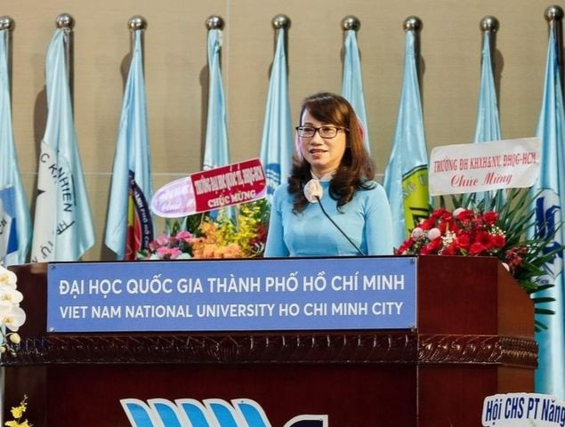 Giáo sư Nguyễn Thị Thanh Mai, tân Phó Giám đốc ĐH Quốc gia TPHCM Giáo sư Nguyễn Thị Thanh Mai, tân Phó Giám đốc ĐH Quốc gia TPHCM