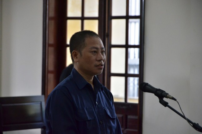 Bị cáo Nguyễn Minh Phúc tại phiên tòa.