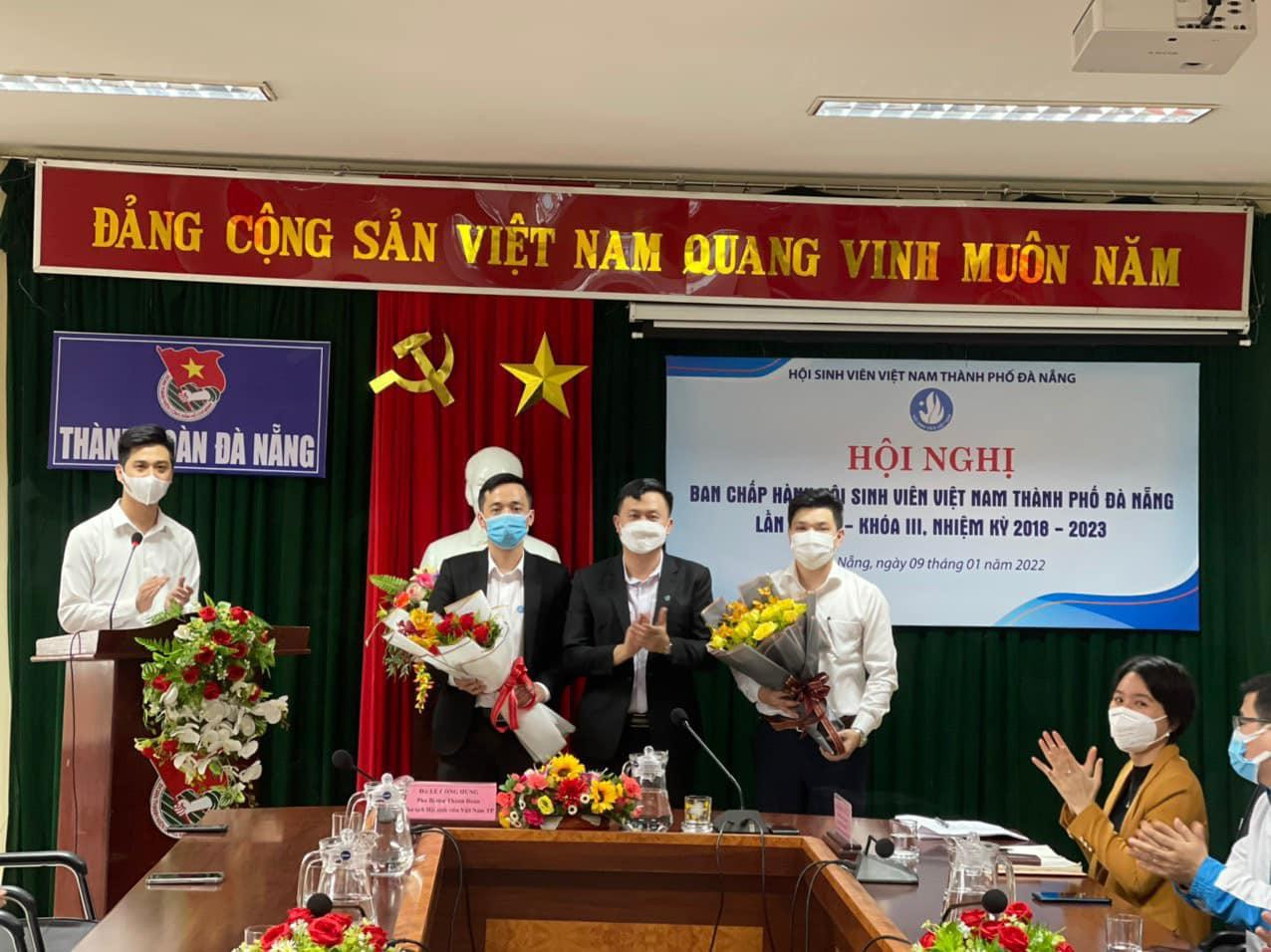 Hội Sinh viên TP. Đà Nẵng có hai tân Phó Chủ tịch. Hội Sinh viên TP. Đà Nẵng có hai tân Phó Chủ tịch.