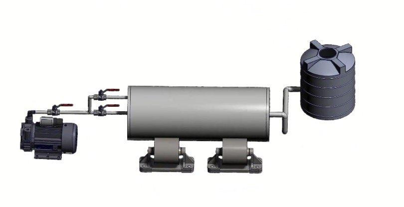 Mô phỏng 3D hoạt động của máy hạ thủy phần mật ong. Mô phỏng 3D hoạt động của máy hạ thủy phần mật ong.