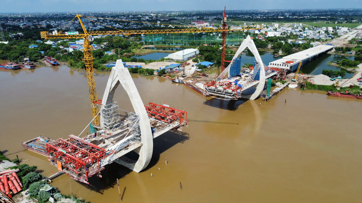 Dự án được khởi công xây dựng ngày 15/10/2022. Hiện dự án giai đoạn gấp rút hoàn thiện các hạng mục để sớm hợp long.