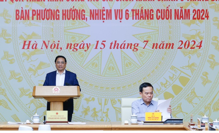 Thủ tướng Phạm Minh Chính phát biểu tại phiên họp thứ 8 Ban Chỉ đạo cải cách hành chính.