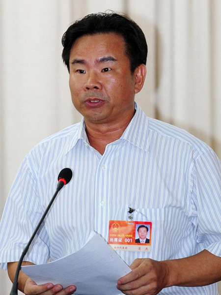 Thị trưởng Tiêu Kiệt (Xiao Jie) của cái gọi là “thành phố Tam Sa”. Ảnh: AP