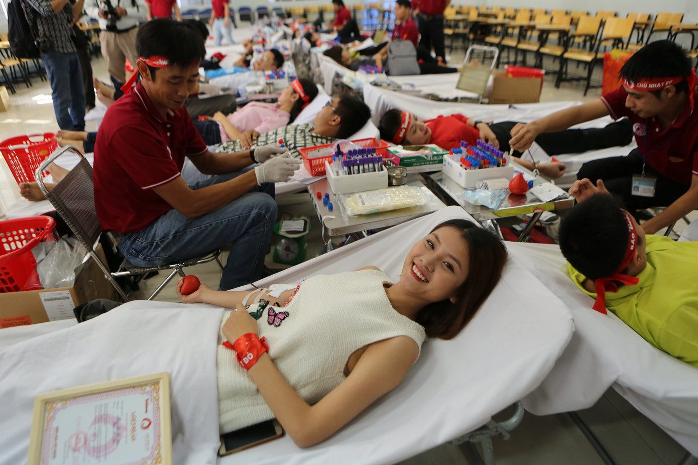 Chủ Nhật Đỏ ngày 8/1 thu được hơn 5500 đơn vị máu ảnh 21