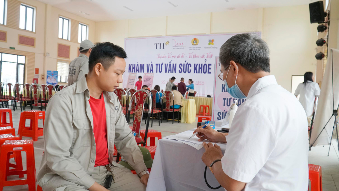 Dinh dưỡng cho người bố cũng cần được quan tâm (Ảnh từ dự án Vì mẹ và bé - Vì tầm vóc Việt)