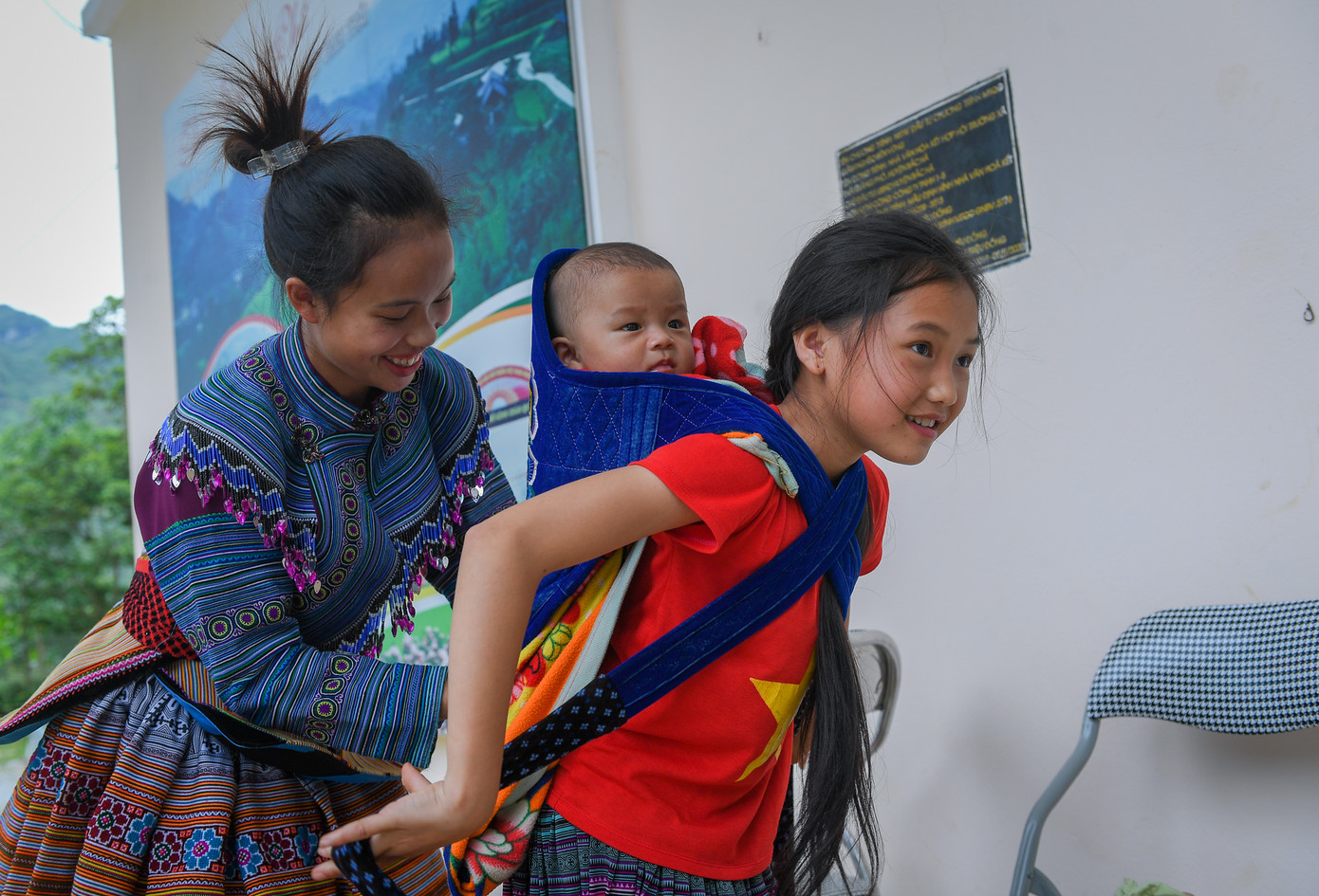 Nhiều gia đình tại huyện Bắc Hà sẽ được hưởng lợi từ dự án (Ảnh Việt Hùng)