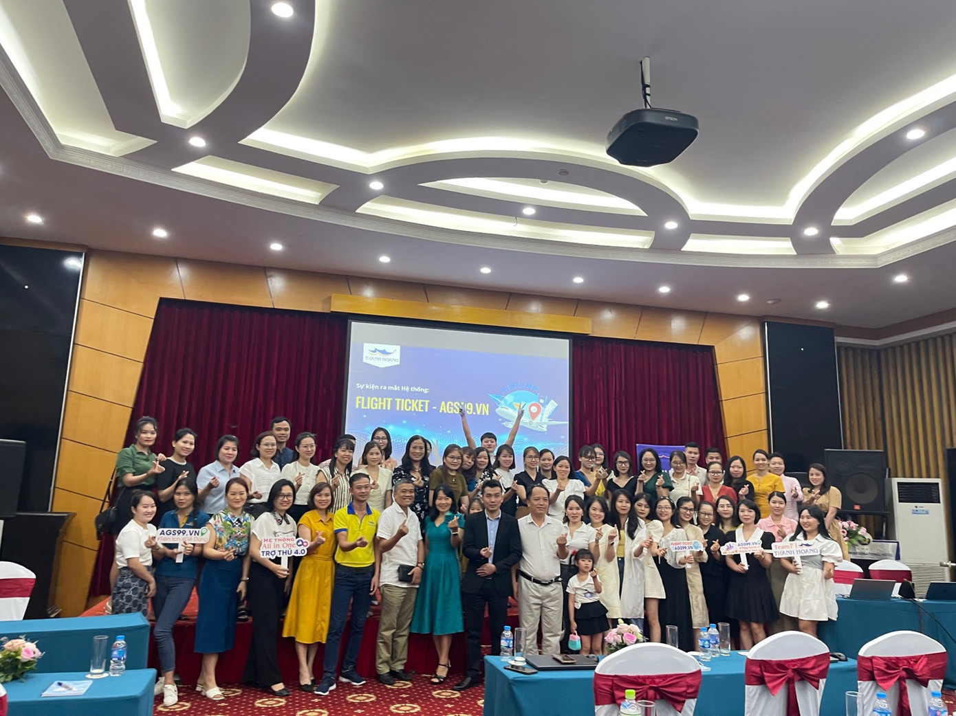 Sự kiện ra mắt hệ thống FLIGHT TICKET – AGS99.VN tại khu vực Miền Bắc