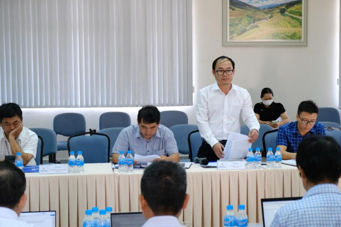 Chánh văn phòng BCH PCTT&amp;TKCN tỉnh Đắk Lắk phát biểu