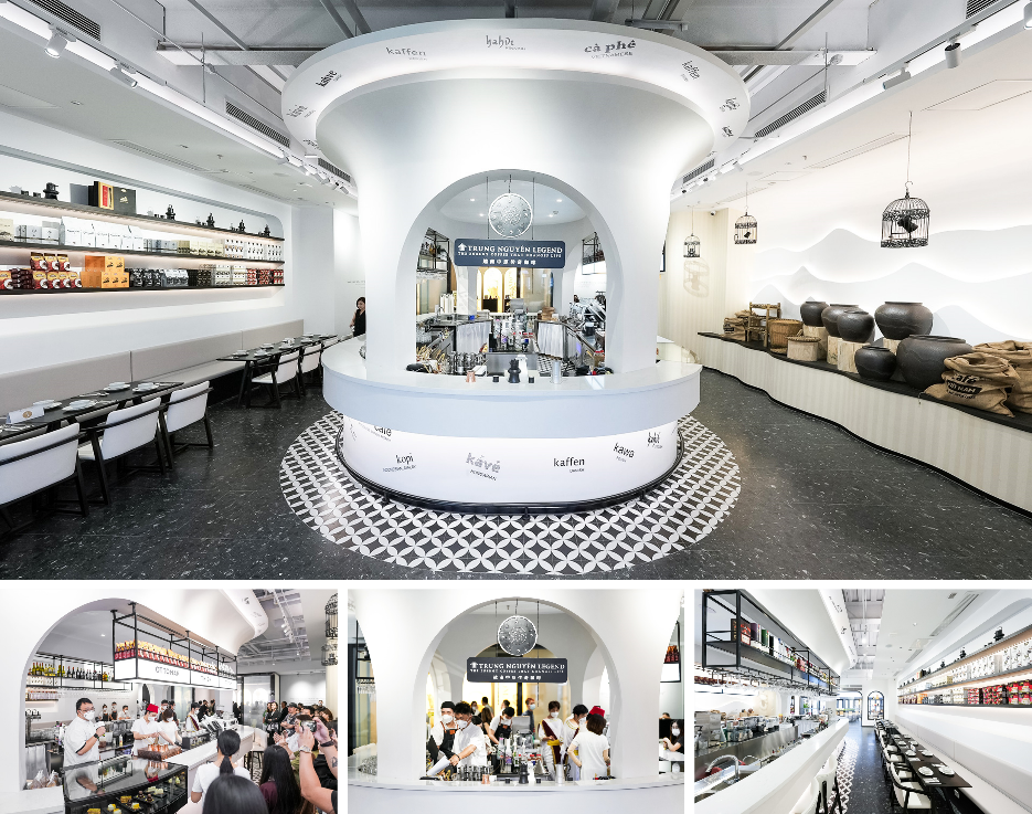 Không gian đầu tiên trên thị trường quốc tế của mô hình Thế giới cà phê Trung Nguyên Legend tại 699 Nanjing Thượng Hải, Trung Quốc Không gian đầu tiên trên thị trường quốc tế của mô hình Thế giới cà phê Trung Nguyên Legend tại 699 Nanjing Thượng Hải, Trung Quốc