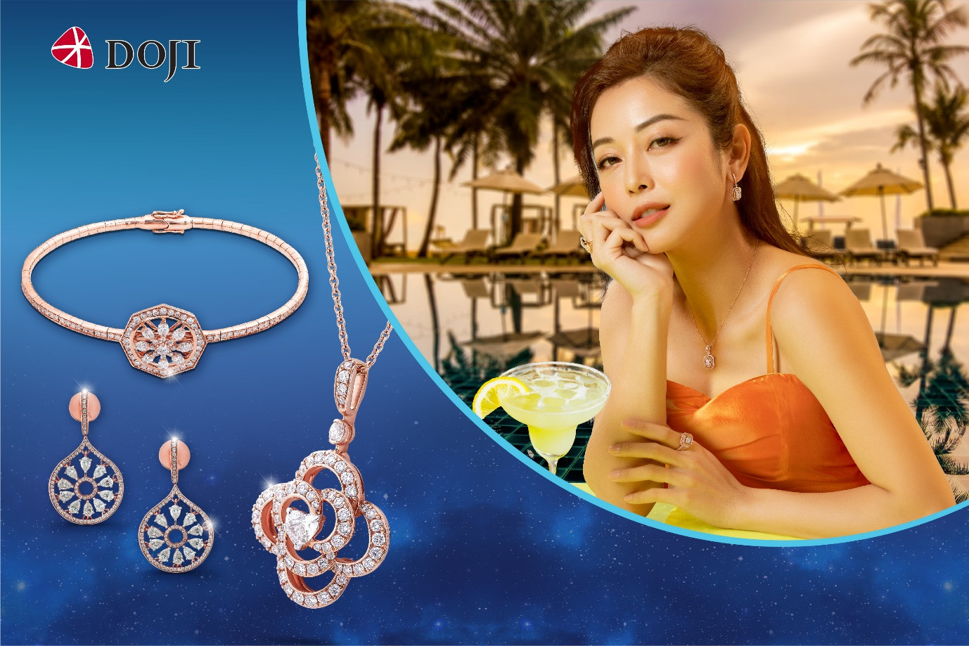 Phá cách với Trang sức kim cương Fashion Phá cách với Trang sức kim cương Fashion