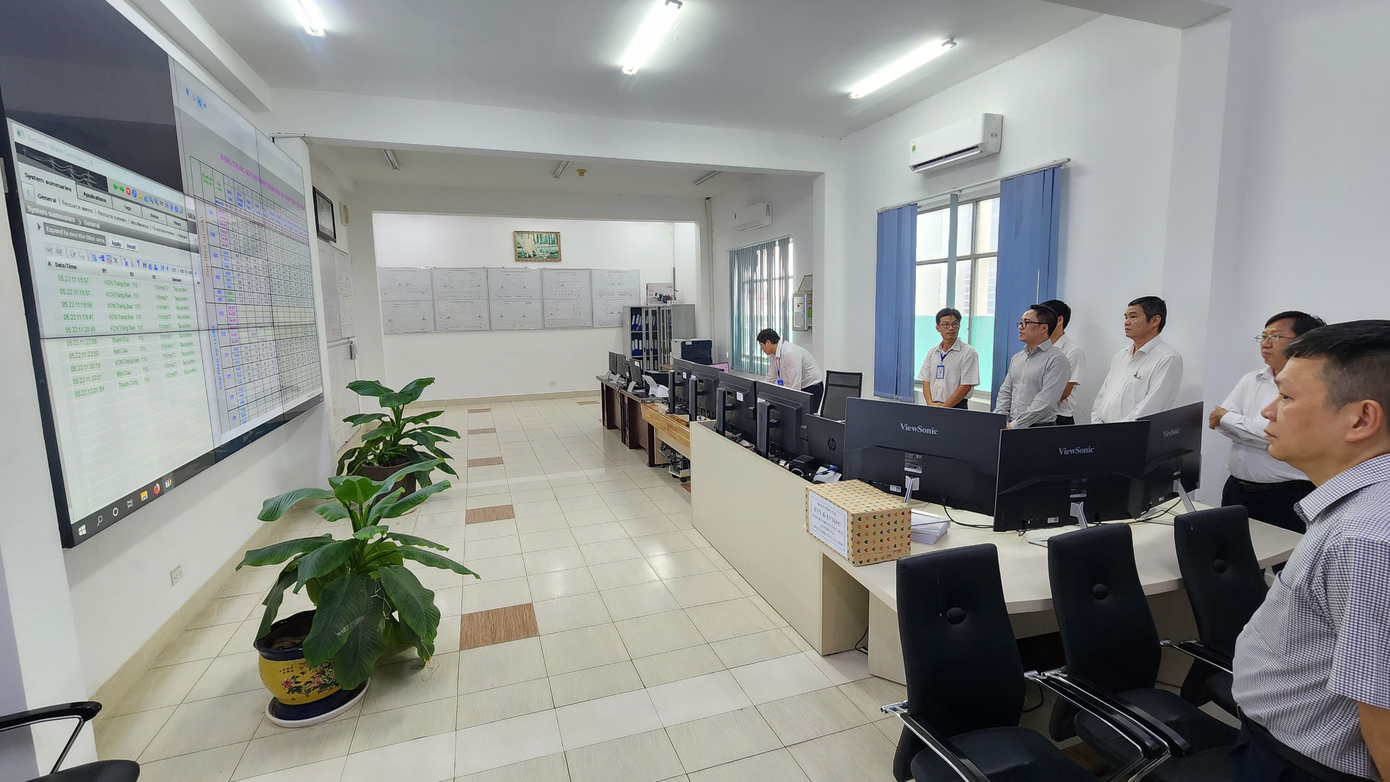 Lãnh đạo EVN kiểm tra công tác điều độ hệ thống điện tại Tây Ninh