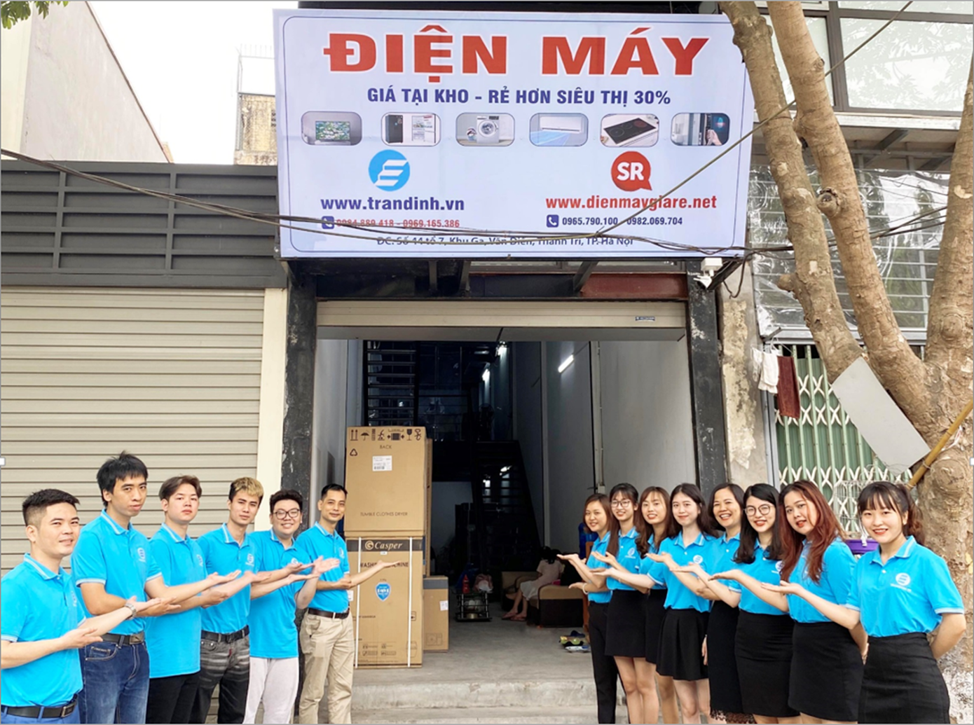 Văn phòng Điện máy Trần Đình chi nhánh tại Hà Nội