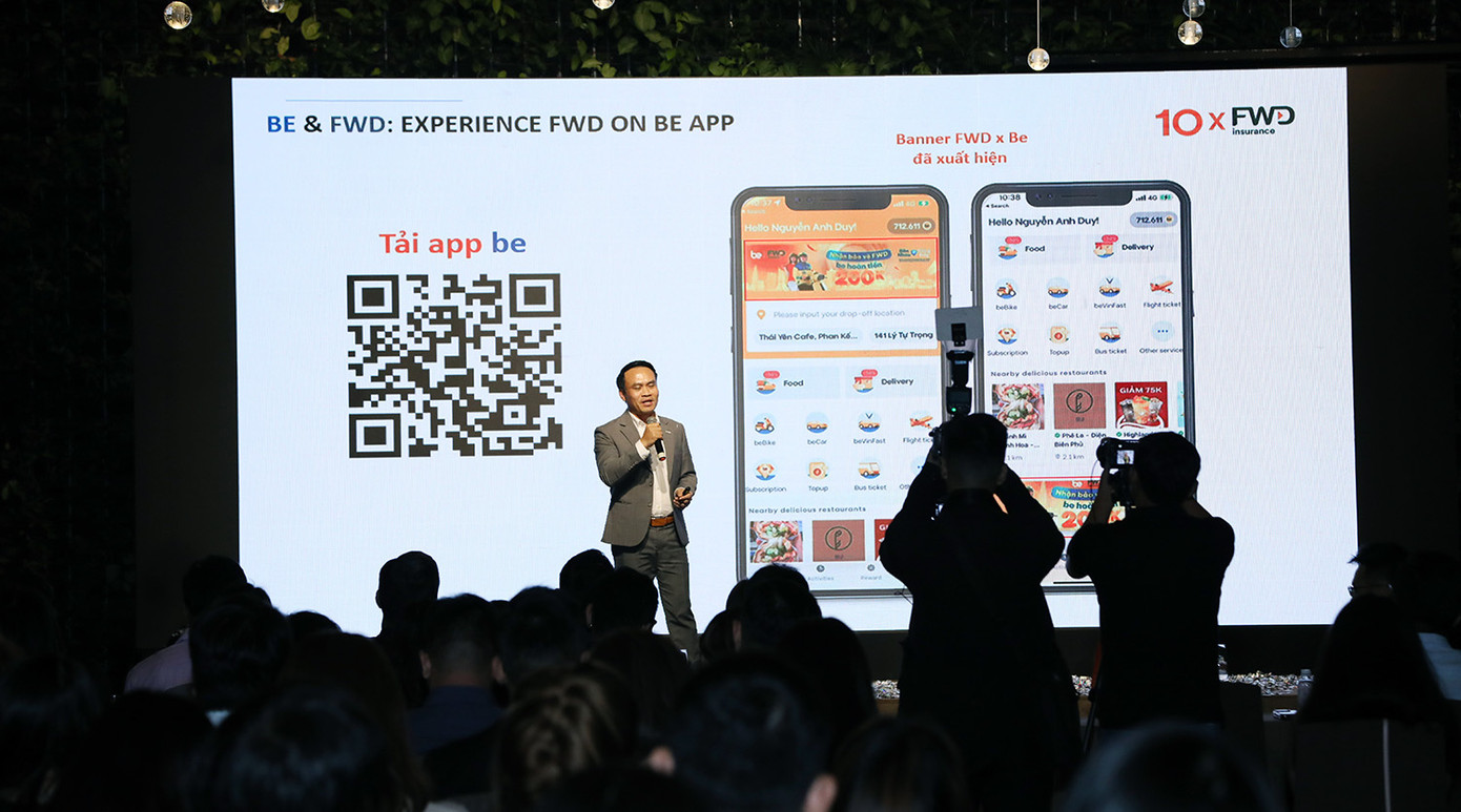 Ông Đậu Tiến Dũng, Phó Tổng Giám đốc Chiến lược và Kênh Bảo hiểm số FWD Việt Nam chia sẻ về định hướng phát triển và khẳng định cam kết thay đổi cảm nhận của mọi người về bảo hiểm.