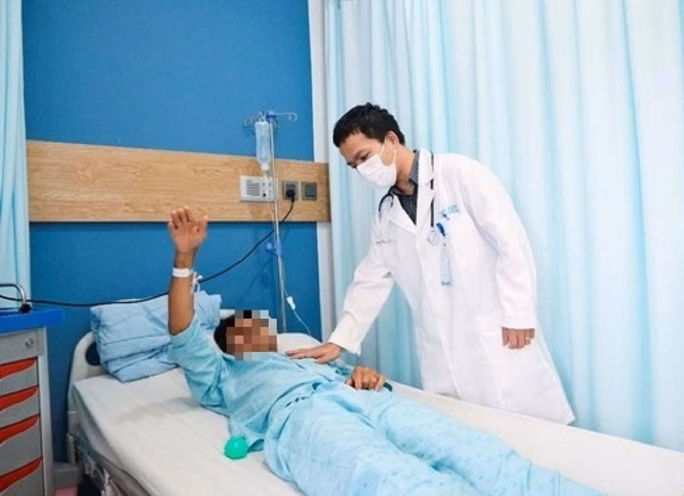 Bệnh nhân cải thiện nhanh và sau 24 giờ, cơ lực đã hồi phục 4/5