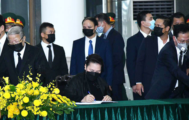 Quốc tang nguyên Tổng Bí thư Lê Khả Phiêu ảnh 49