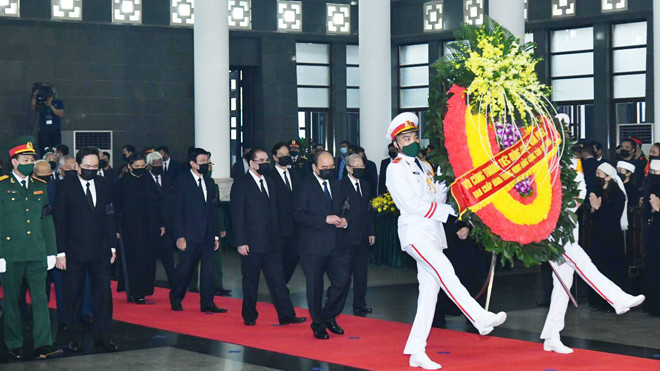 Quốc tang nguyên Tổng Bí thư Lê Khả Phiêu ảnh 47