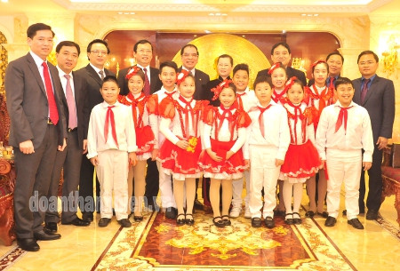 Ban Bí thư T.Ư Đoàn chúc Tết nguyên lãnh đạo Đảng, Nhà nước ảnh 3