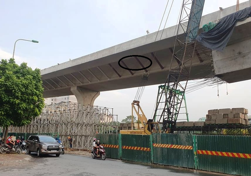 Lý giải về kết cấu lạ chưa từng thấy trên đường vành đai 2 ở Hà Nội ảnh 1