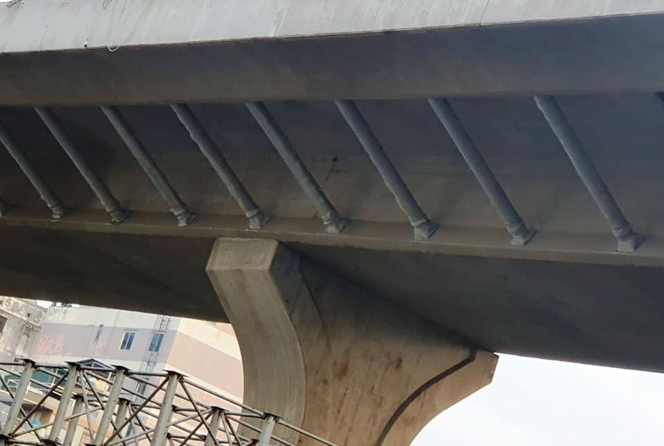 Lý giải về kết cấu lạ chưa từng thấy trên đường vành đai 2 ở Hà Nội ảnh 3