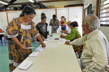 Các điểm bỏ phiếu đón tiếp các cử tri