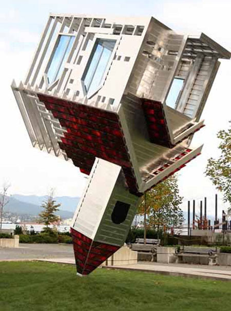 Nhà lộn ngược ở Vancouver, Canada