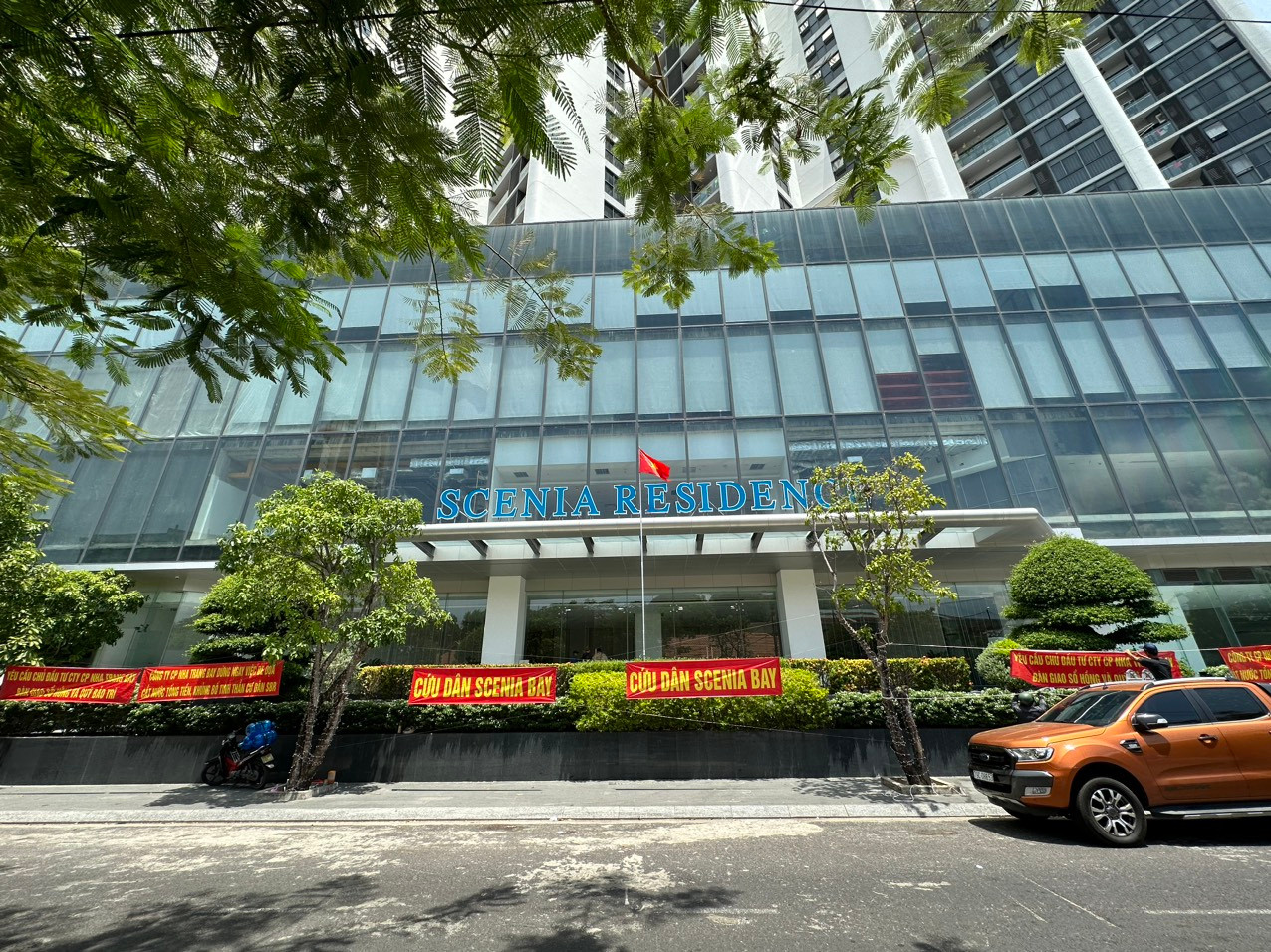 Cư dân và chủ đầu tư chung cư Scenia Bay Nha Trang vẫn chưa tìm được tiếng nói chung.