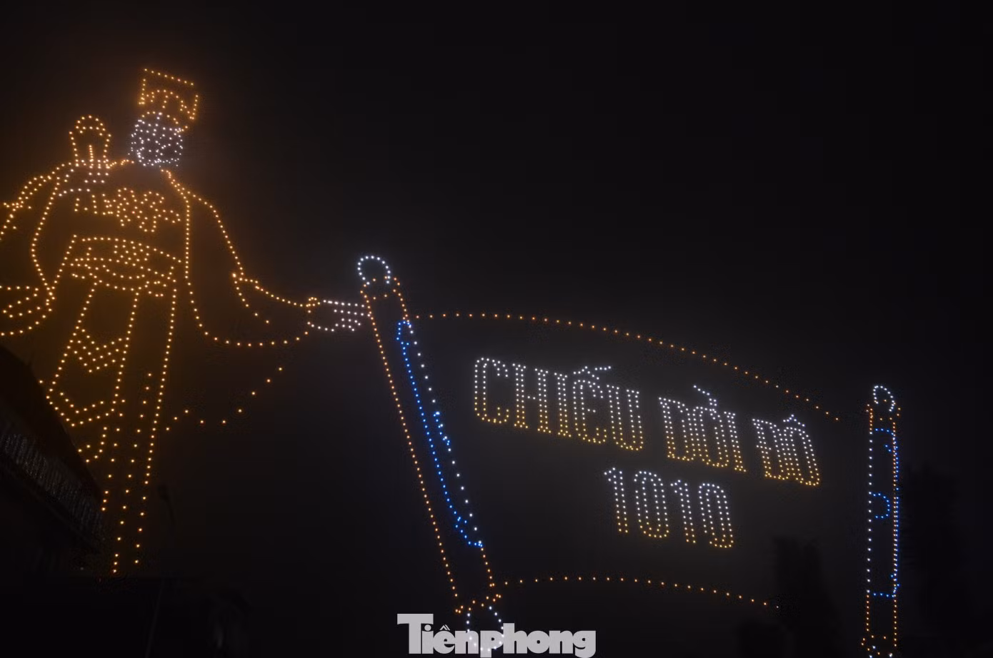 Hình ảnh đặc sắc ở lễ hội ánh sáng tổ chức vào đêm giao thừa. Ảnh: Trọng Tài. Hình ảnh đặc sắc ở lễ hội ánh sáng tổ chức vào đêm giao thừa. Ảnh: Trọng Tài.