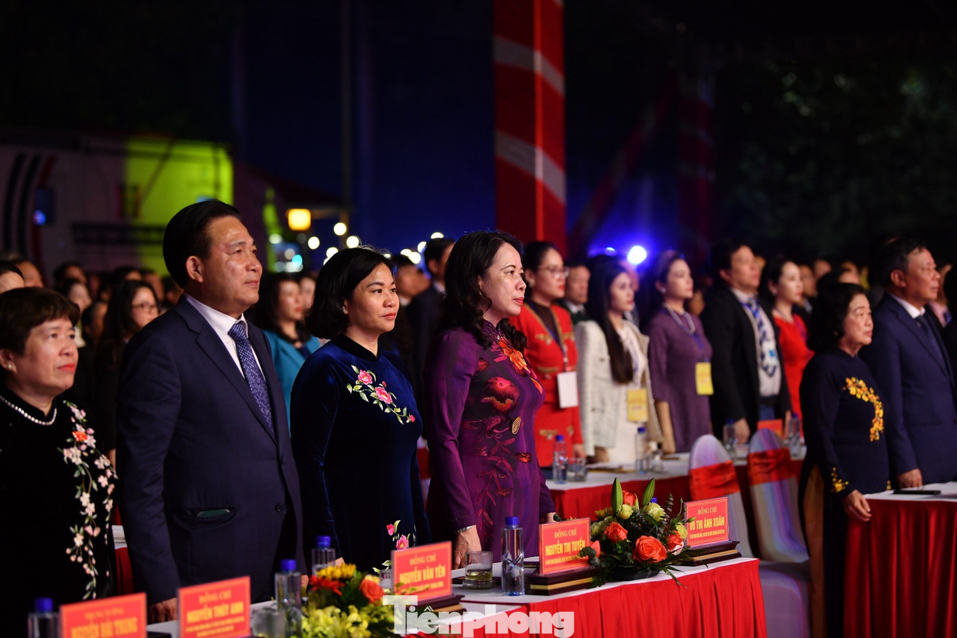 Tham dự buổi lễ có Phó Chủ tịch nước Võ Thị Ánh Xuân, Chủ tịch Hội Liên hiệp Phụ nữ Việt Nam Hà Thị Nga, Phó Bí thư Thường trực Thành ủy Hà Nội Nguyễn Thị Tuyến, Bí thư Tỉnh ủy Vĩnh Phúc Hoàng Thị Thúy Lan cùng các lãnh đạo, nguyên lãnh đạo Đảng, Nhà nước, TP. Hà Nội và tỉnh Vĩnh Phúc.