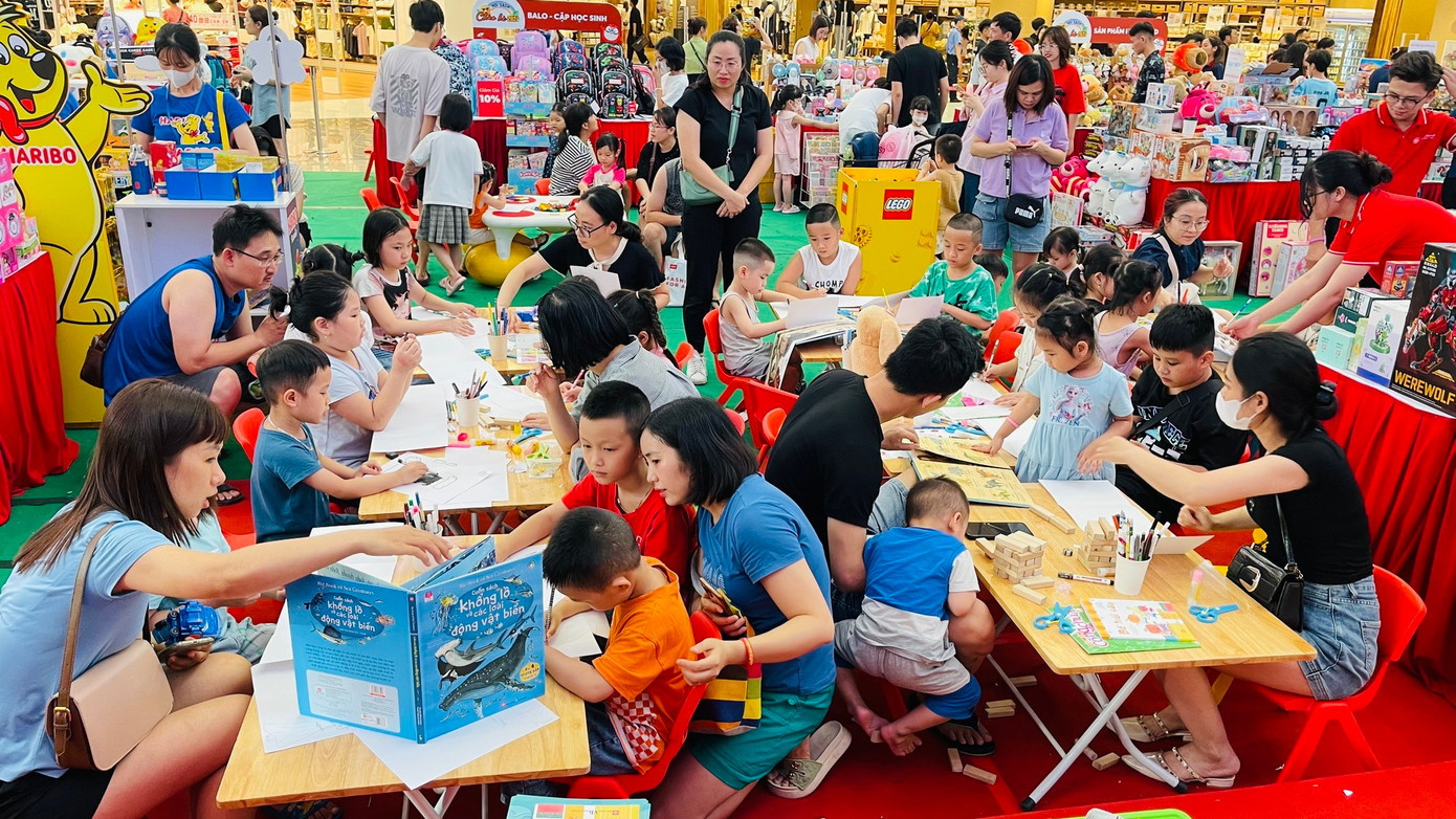 Nhiều hoạt động hấp dẫn được tổ chức tại Hội sách Thiếu nhi 2024 từ ngày ngày 29/5-2/6.