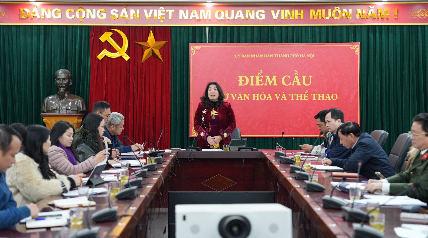 Sở VHTT Hà Nội chủ trì hội nghị triển khai công tác quản lý và tổ chức lễ hội đối với các lễ hội lớn ở Hà Nội.