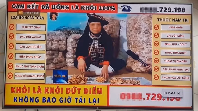 Quảng cáo sai sự thật, thổi phồng công dụng sản phẩm bùng nổ các nền tảng mạng xã hội.