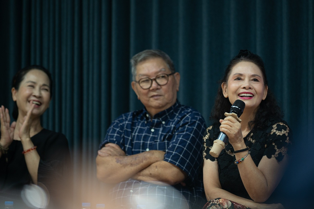 NSND Minh Châu chia sẻ những kỷ niệm thời làm phim nhựa.