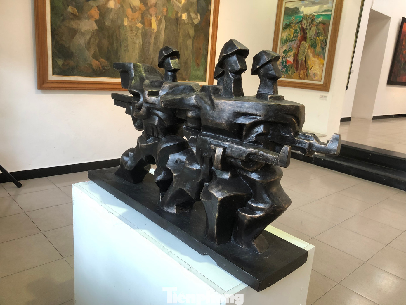 Tác phẩm Những chiến sĩ Điện Biên của tác giả Vũ Đại Bình.