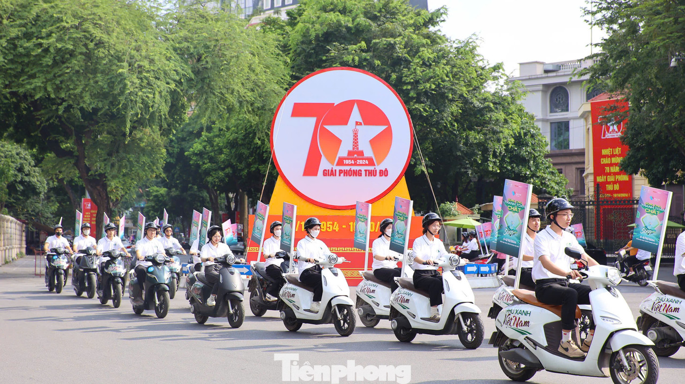 Roadshow sáng 28/9 cũng là một trong những sáng kiến của Ban tổ chức Ngày Thẻ Việt Nam 2024 nhằm lan tỏa ý nghĩa của hội thảo do UBND TP. Hà Nội đồng chỉ đạo nội dung, là một trong những hoạt động hướng tới kỷ niệm 70 năm giải phóng Thủ đô.