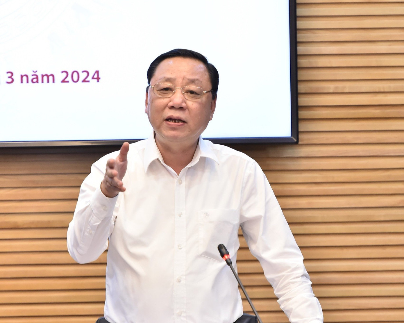 TS. Nguyễn Thế Hùng - Phó Chủ tịch Hội Di sản Việt Nam - phát biểu tổng kết tọa đàm.