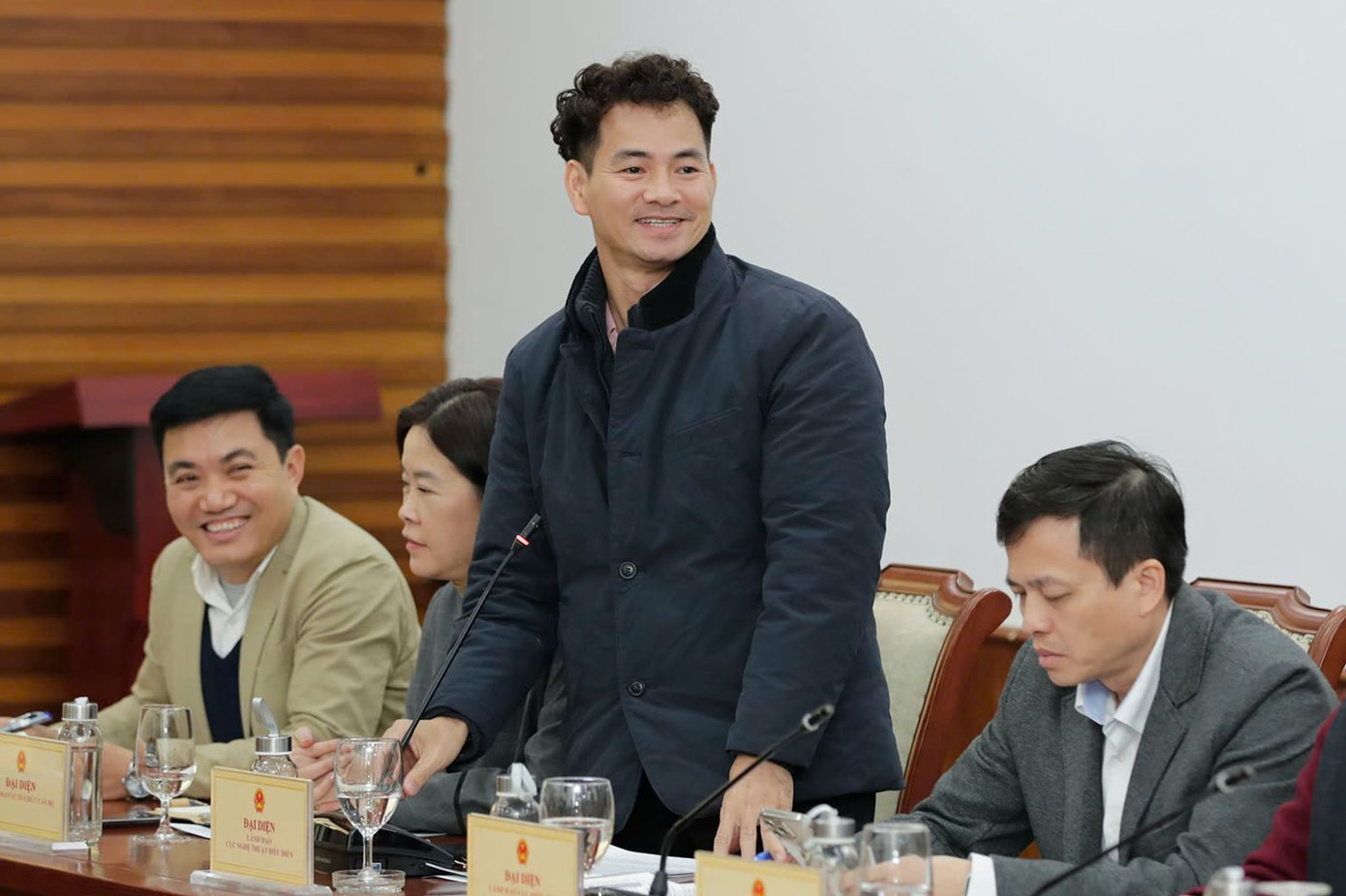 NSND Xuân Bắc - Cục trưởng Cục Nghệ thuật biểu diễn - khẳng định - lĩnh vực nghệ thuật biểu diễn có thành công đáng khích lệ. Ảnh: Tuấn Minh. NSND Xuân Bắc - Cục trưởng Cục Nghệ thuật biểu diễn - khẳng định - lĩnh vực nghệ thuật biểu diễn có thành công đáng khích lệ. Ảnh: Tuấn Minh.