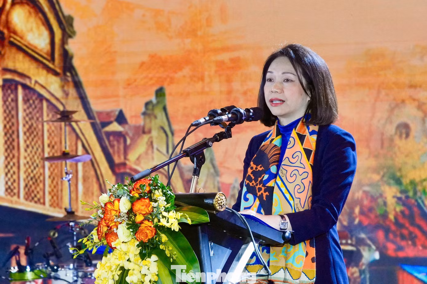 Phó Chủ tịch UBND thành phố Vũ Thu Hà khẳng định lễ hội có ý nghĩa quan trọng, là niềm tự hào của những người yêu thích ẩm thực.