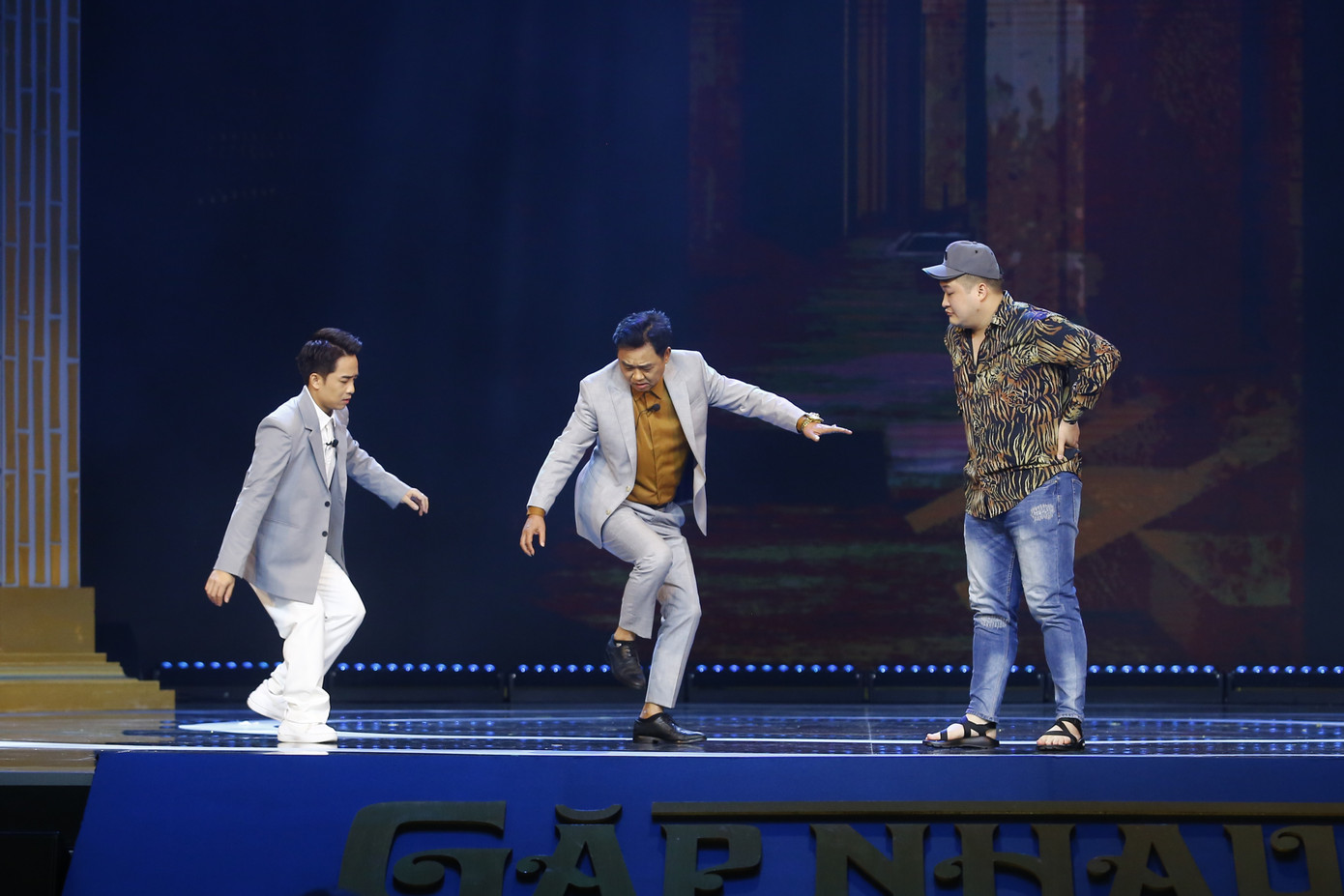 Trong vai người mua nhà, NSƯT Quốc Khánh hứa hẹn mang đến những tình huống gây cười hóm hỉnh trong Táo Quân 2024.