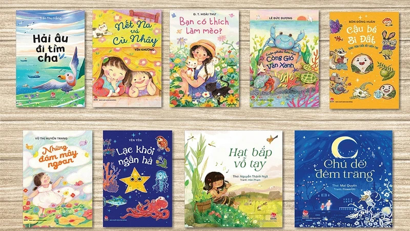 Nhiều tác phẩm văn học thiếu nhi mới được NXB Kim Đồng giới thiệu dịp Tết thiếu nhi 1/6 và hè 2024.