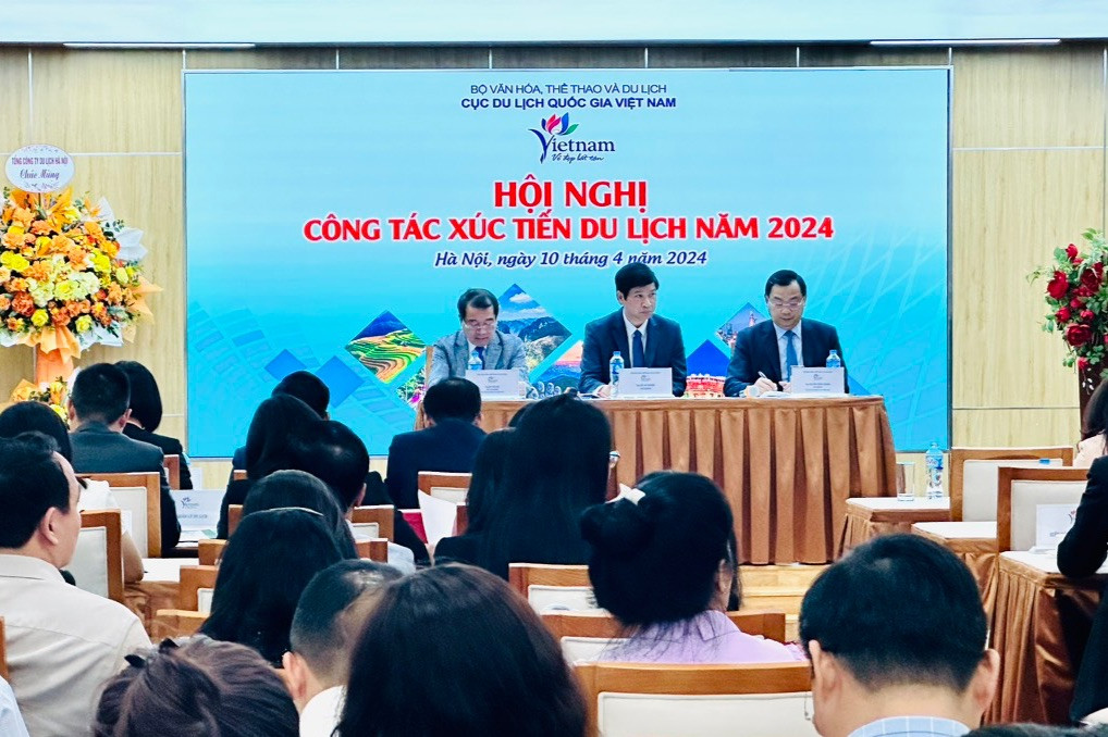 Hội nghị Công tác xúc tiến du lịch năm 2024 do Thứ trưởng Bộ VHTTDL Hồ An Phong chủ trì. Hội nghị Công tác xúc tiến du lịch năm 2024 do Thứ trưởng Bộ VHTTDL Hồ An Phong chủ trì.