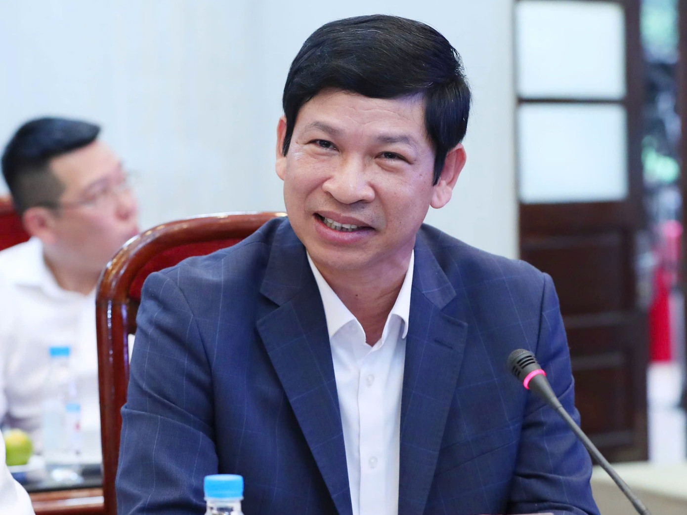 Thứ trưởng Bộ VHTTDL Hồ An Phong khẳng định sự kết hợp giữa bối cảnh, con người, văn hóa Việt Nam với tinh hoa điện ảnh thế giới từ Hoa Kỳ sẽ tạo nên giá trị, thành quả trong thời gian tới. Thứ trưởng Bộ VHTTDL Hồ An Phong khẳng định sự kết hợp giữa bối cảnh, con người, văn hóa Việt Nam với tinh hoa điện ảnh thế giới từ Hoa Kỳ sẽ tạo nên giá trị, thành quả trong thời gian tới.