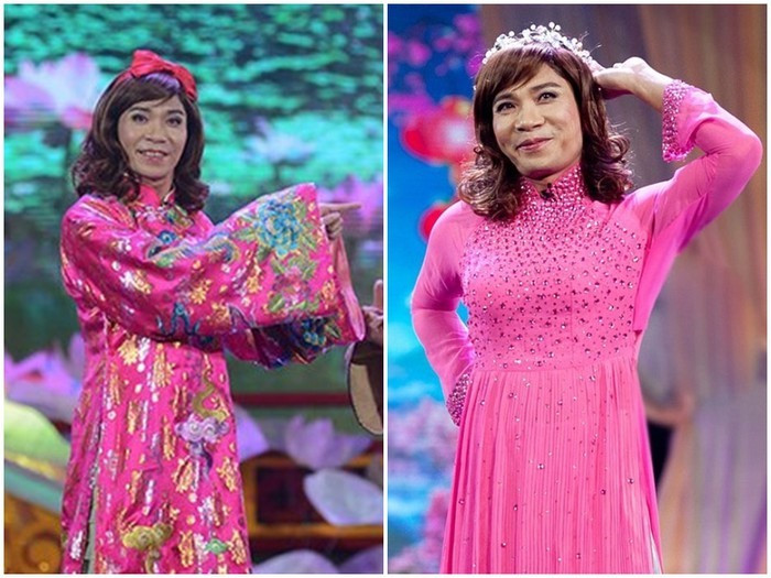 "Cô Đẩu" Công Lý luôn là nhân vật lộng lẫy bậc nhất trong Táo quân. "Cô Đẩu" Công Lý luôn là nhân vật lộng lẫy bậc nhất trong Táo quân.