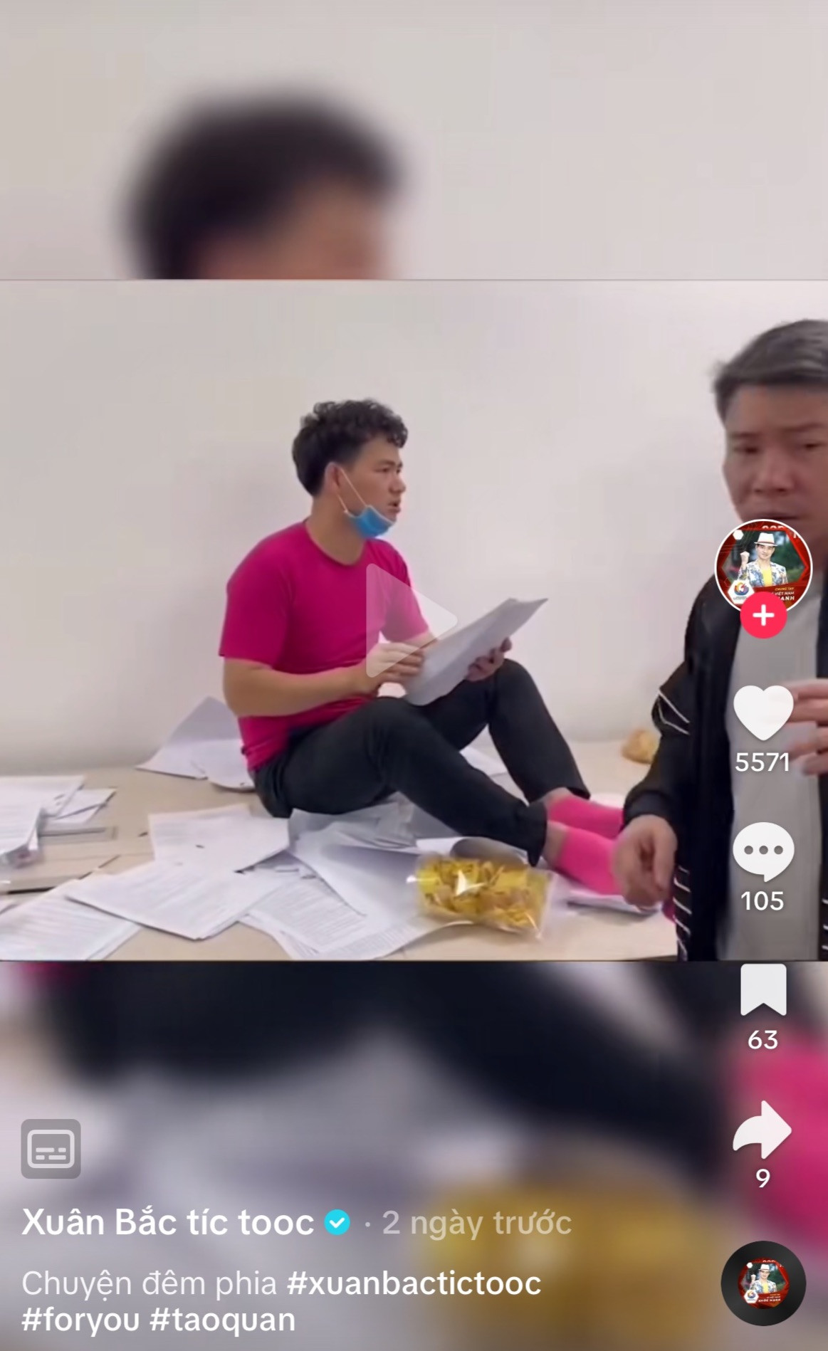 NSND Công Lý cũng xuất hiện trong video trong tập luyện Táo Quân do NSƯT Xuân Bắc đăng trên TikTok. NSND Công Lý cũng xuất hiện trong video trong tập luyện Táo Quân do NSƯT Xuân Bắc đăng trên TikTok.