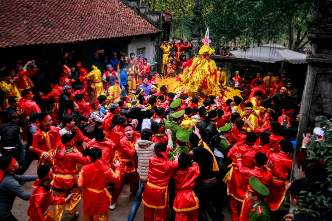 Lễ hội đền Sóc (huyện Sóc Sơn, TP. Hà Nội) luôn thu hút đông đảo du khách.