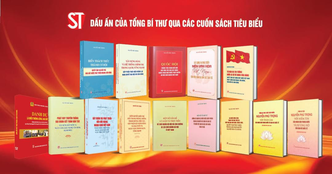 Những tác phẩm tiêu biểu của Tổng Bí thư Nguyễn Phú Trọng. Những tác phẩm tiêu biểu của Tổng Bí thư Nguyễn Phú Trọng.