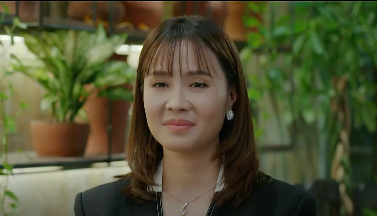 Không hiền lành, dịu dàng như trước, khi bị An Nhiên trêu tức, Ngân Hà nhanh chóng đáp trả.