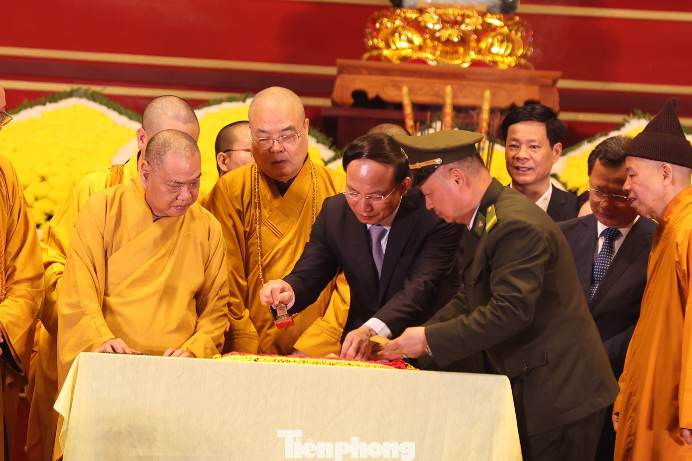 Theo UBND TP. Uông Bí, lễ khai hội diễn ra với quy mô khoảng 20.000 đại biểu và du khách thập phương. Năm nay, lễ khai Hội xuân Yên Tử được tổ chức trang trọng, an toàn, lành mạnh và tiết kiệm, mang đậm bản sắc của dân tộc.