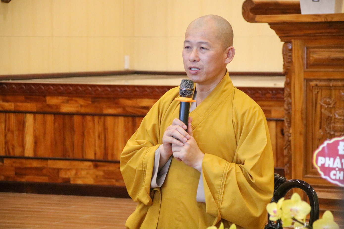 Thượng tọa Thích Minh Nhẫn khẳng định giảng sư phải giảng đúng với kinh điển, không suy diễn mang tính cá nhân.