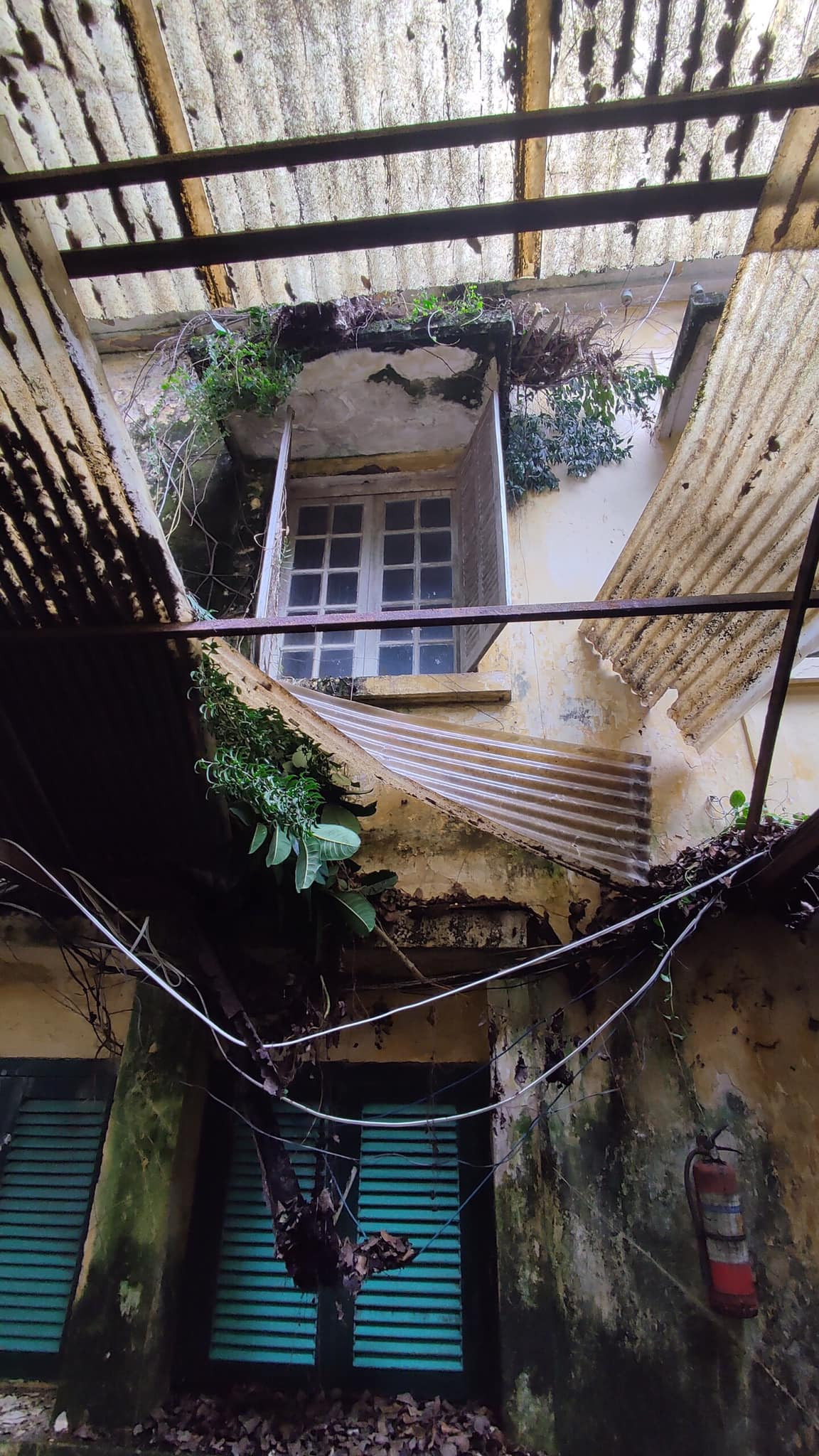 Trụ sở Hãng phim Việt Nam xuống cấp, xập xệ.